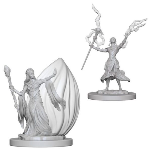 image of D&D Nolzur's Marvelous Unpainted Miniatures: W03 Elf Female Wizard