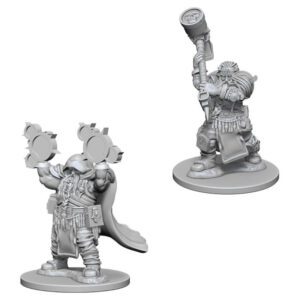 image of D&D Nolzur's Marvelous Unpainted Miniatures: W02 Dwarf Male Cleric