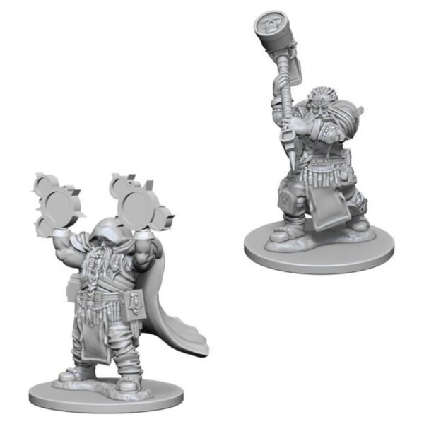 image of D&D Nolzur's Marvelous Unpainted Miniatures: W02 Dwarf Male Cleric