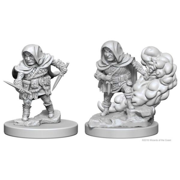 image of D&D Nolzur's Marvelous Unpainted Miniatures: W01 Halfling Male Rogue