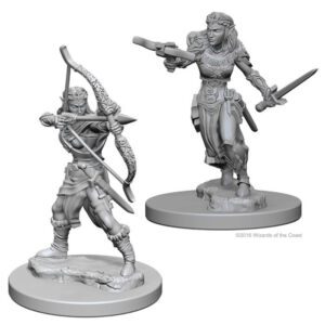 image of D&D Nolzur's Marvelous Unpainted Miniatures: W01 Elf Female Ranger