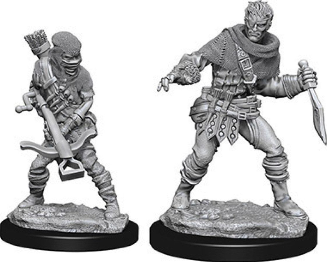 image of WizKids Deep Cuts Unpainted Miniatures: W04 Bandits