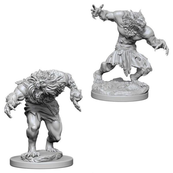 image of D&D Nolzur's Marvelous Unpainted Miniatures: W04 Werewolves