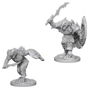 image of D&D Nolzur's Marvelous Unpainted Miniatures: W04 Dragonborn Female Fighter