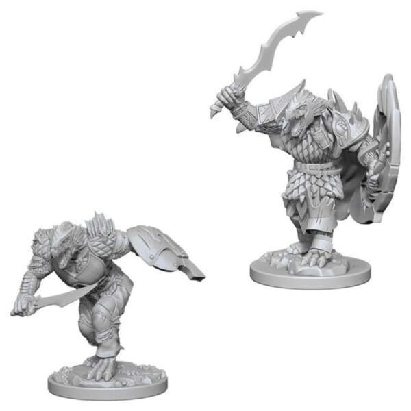 image of D&D Nolzur's Marvelous Unpainted Miniatures: W04 Dragonborn Male Fighter