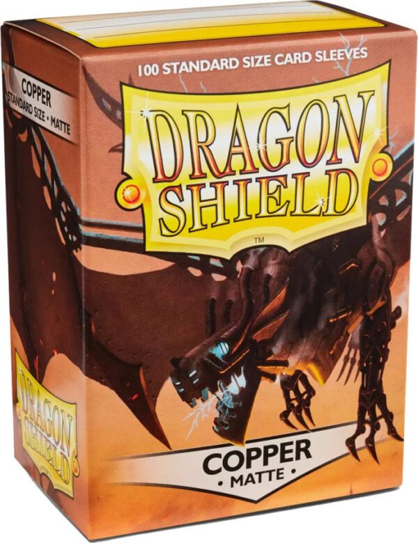 photo of Dragon Shield: Matte Copper box