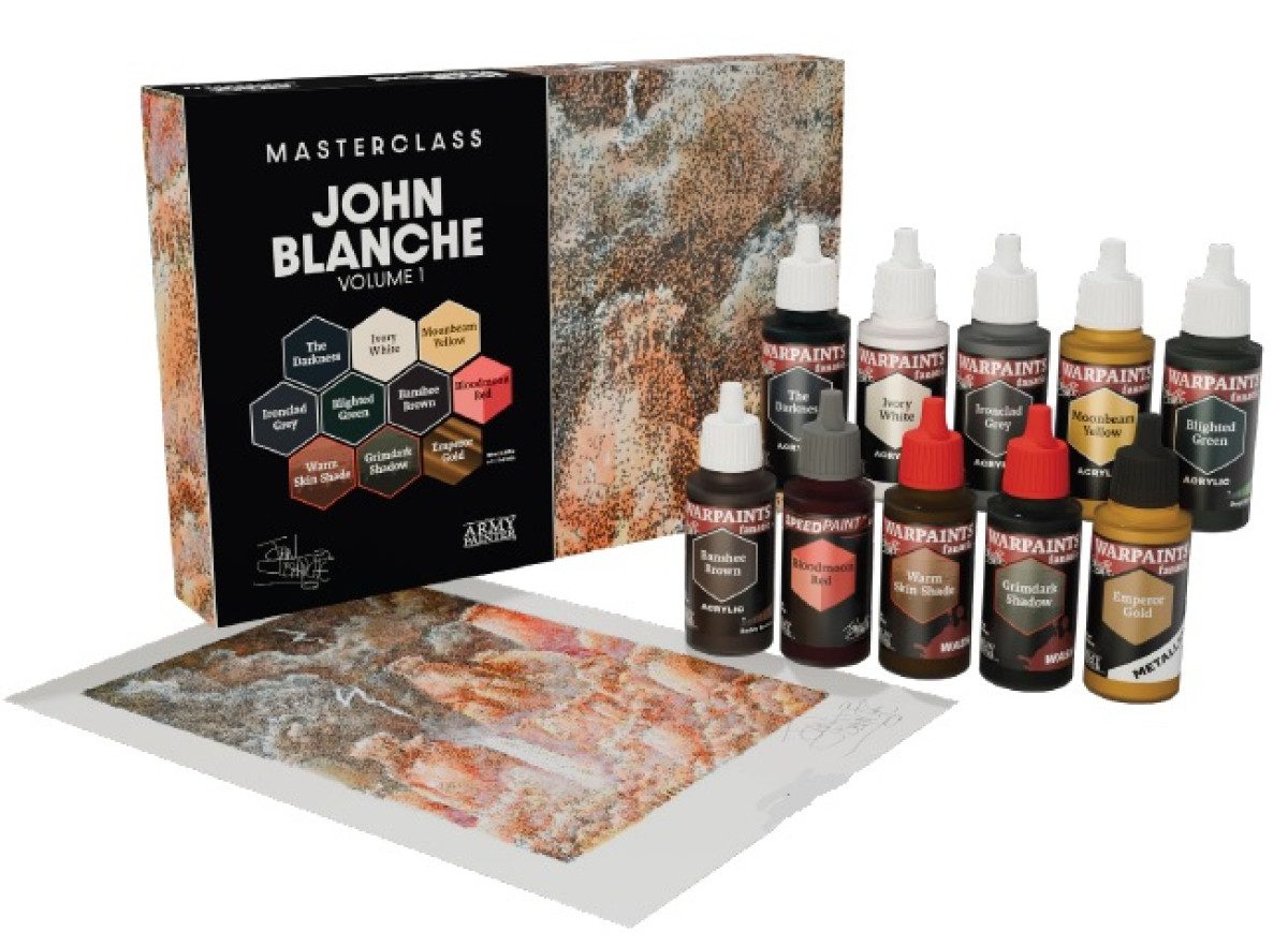 photo of Army Painter Masterclass: John Blanche - Volume 1 Paint Set