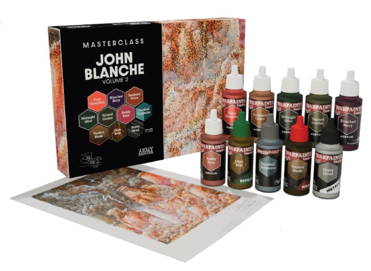 photo of Army Painter Masterclass: John Blanche - Volume 2 Paint Set