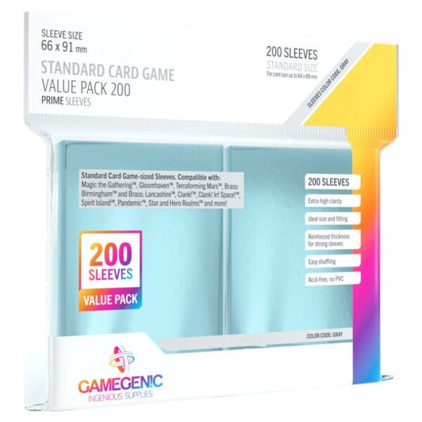 photo of Gamegenic Sleeves: Prime Standard Value Pack