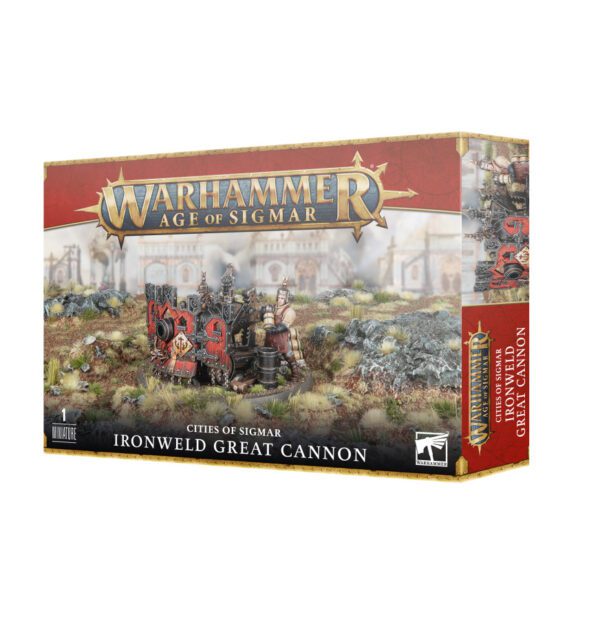 box art of Cities of Sigmar: Ironweld Great Cannon