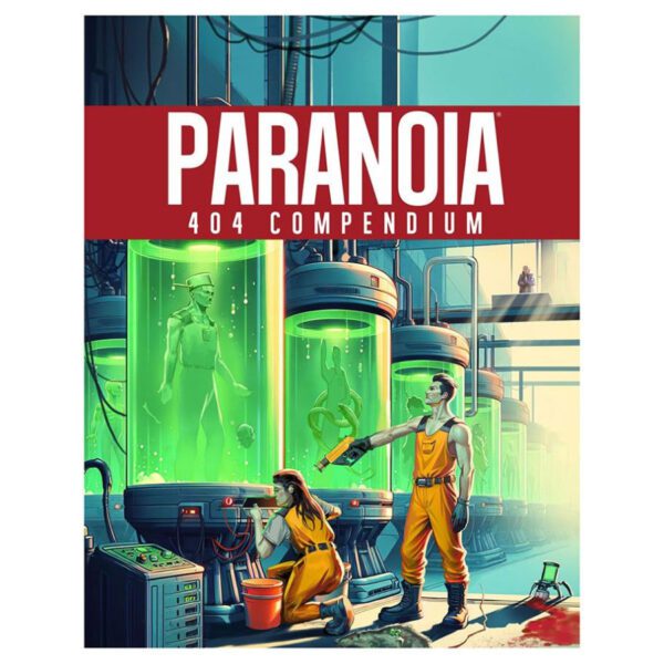 photo of Paranoia: 404 Compendium cover