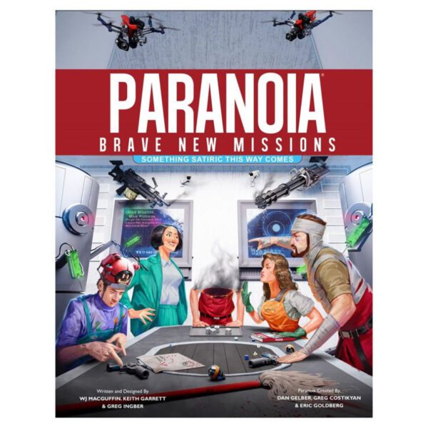 photo of Paranoia: Brave New Missions cover