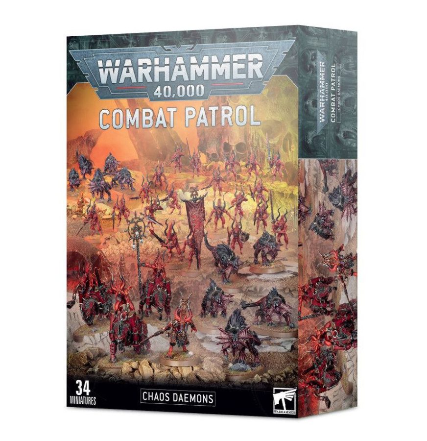 box art of Combat Patrol Chaos Daemons