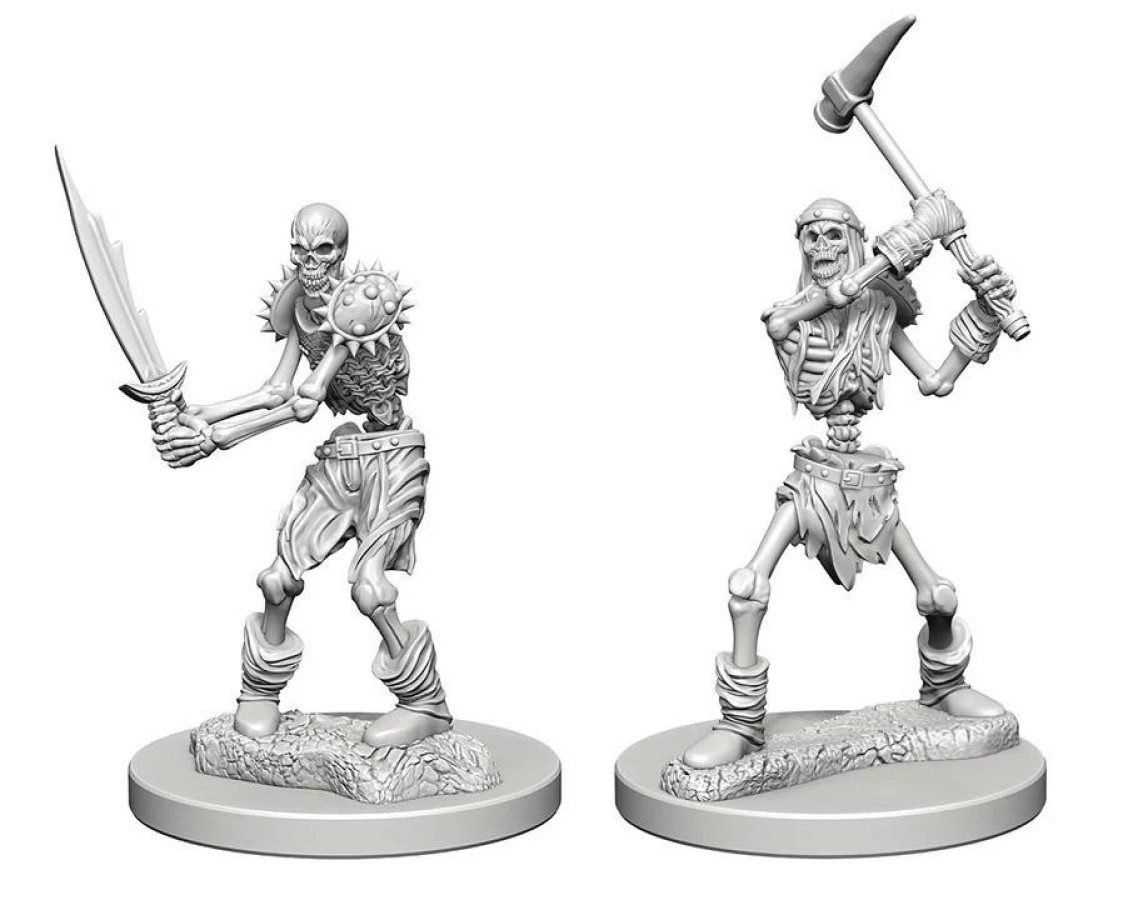 image of Dungeons & Dragons: Nolzur's Marvelous Unpainted Miniatures - W01 Skeletons