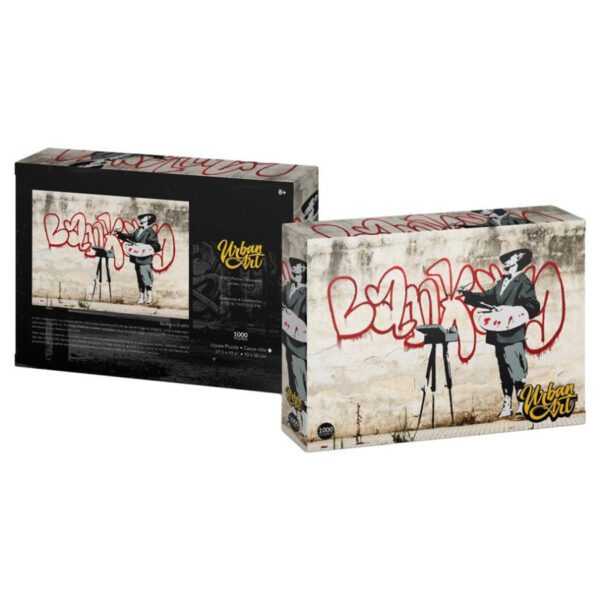 box art of Urban Art Graffiti: Graffiti Painter Velasquez 1000 Pieces