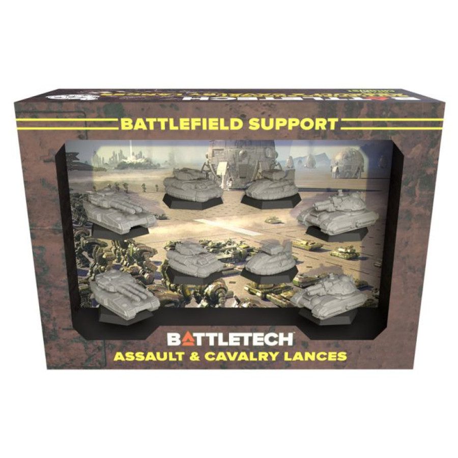 image of BattleTech: Mercenaries Forcepack - Battlefield Support Assault & Cavalry Lances