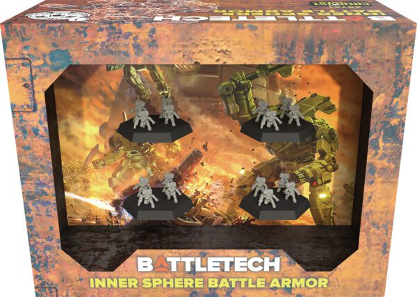 image of BattleTech: Mercenaries Force Pack - Inner Sphere Battle Armor Platoon