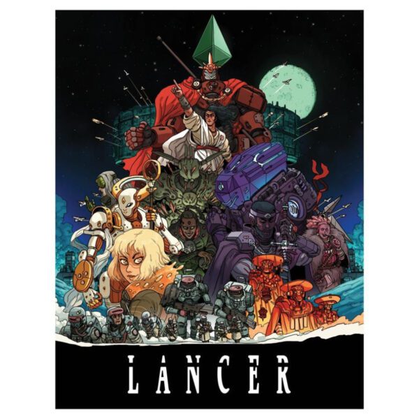 cover art of Lancer TTRPG Core Rulebook