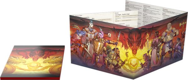 image of unfolded screen for Dungeons & Dragons: Dungeon Master's Screen