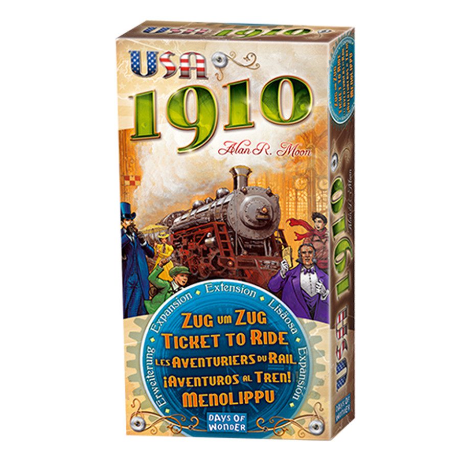 box art of Ticket to Ride: USA 1910 Expansion