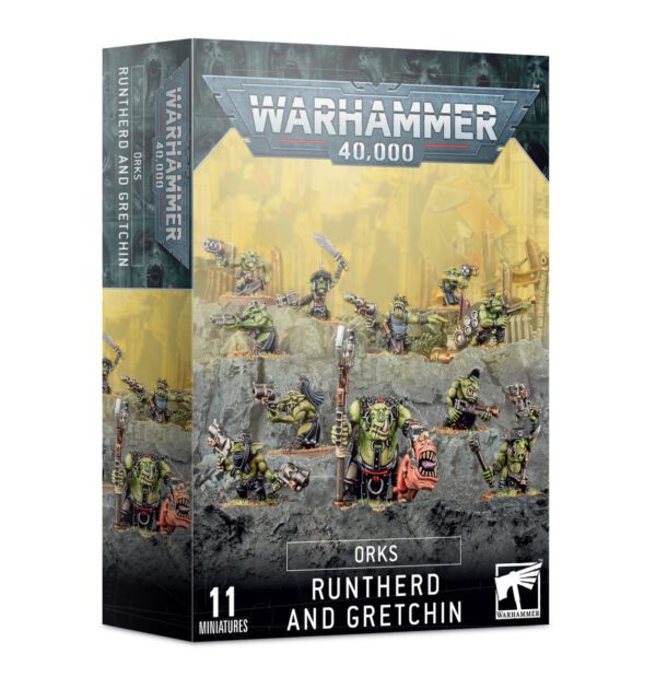 box art of Orks: Runtherd and Gretchin