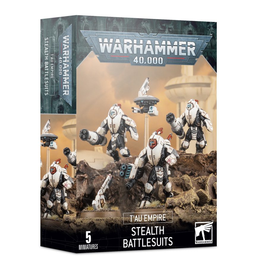 box art of T'au Empire: Stealth Battlesuits