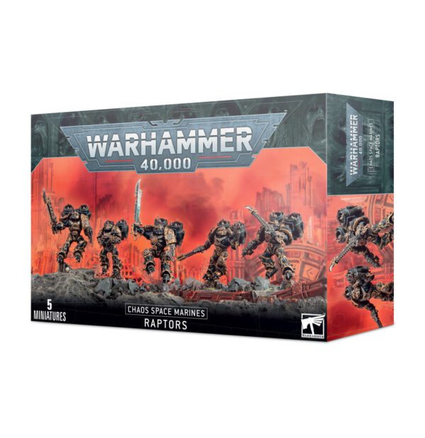 box art of Chaos Space Marines: Raptors