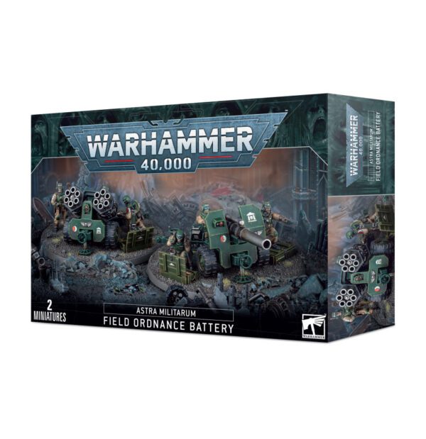 box art of Astra Militarum: Field Ordnance Battery