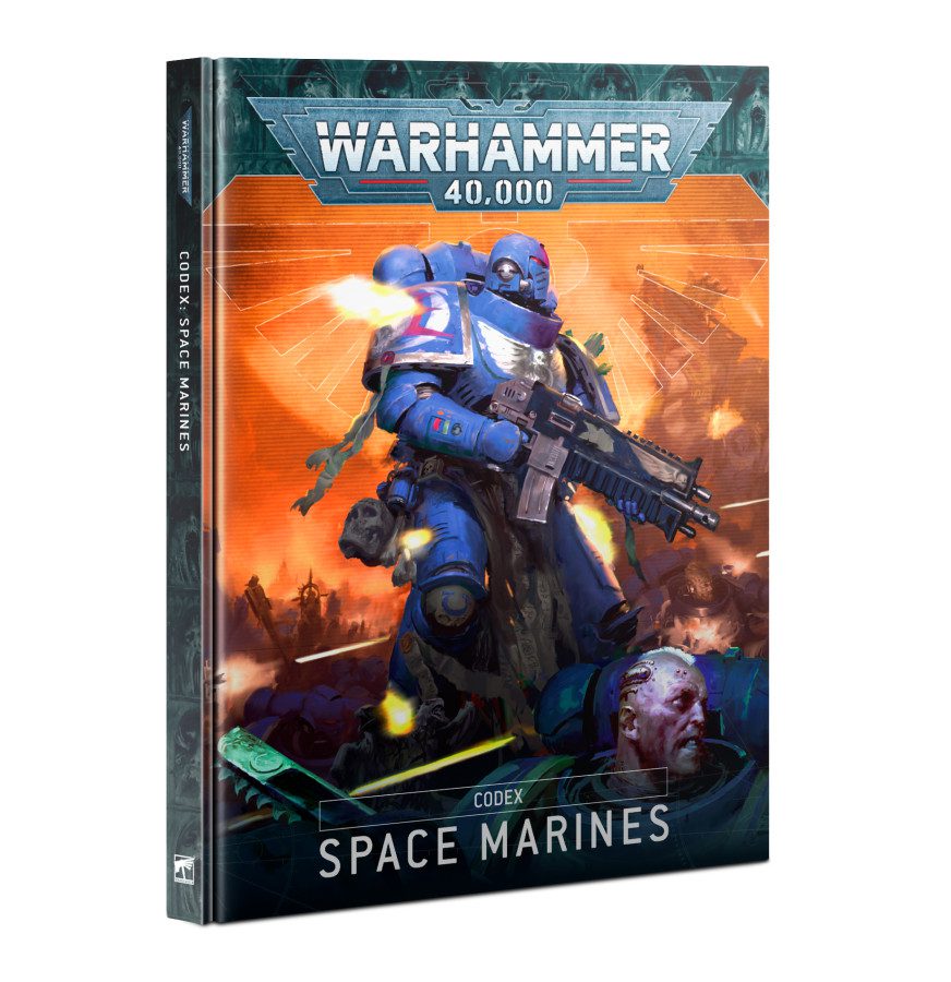 cover art for Codex: Space Marines 2023