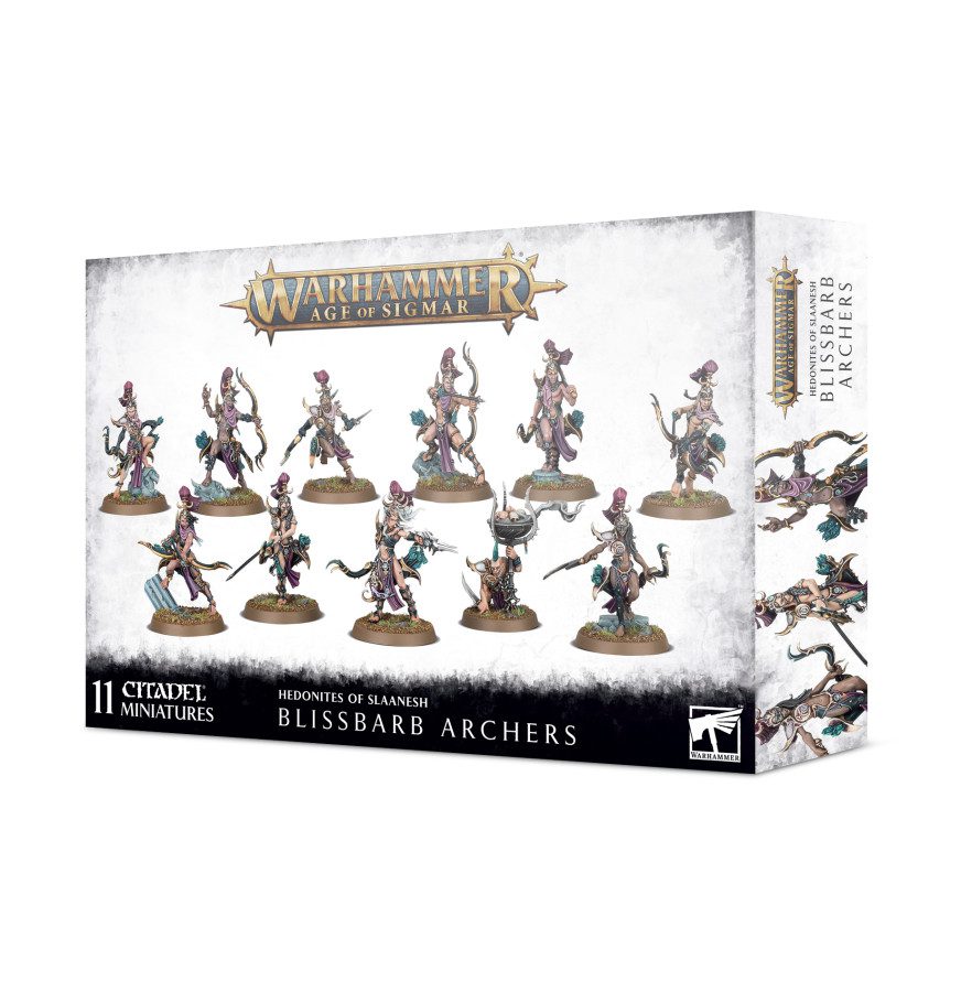 box art of Hedonites of Slaanesh: Blissbarb Archers