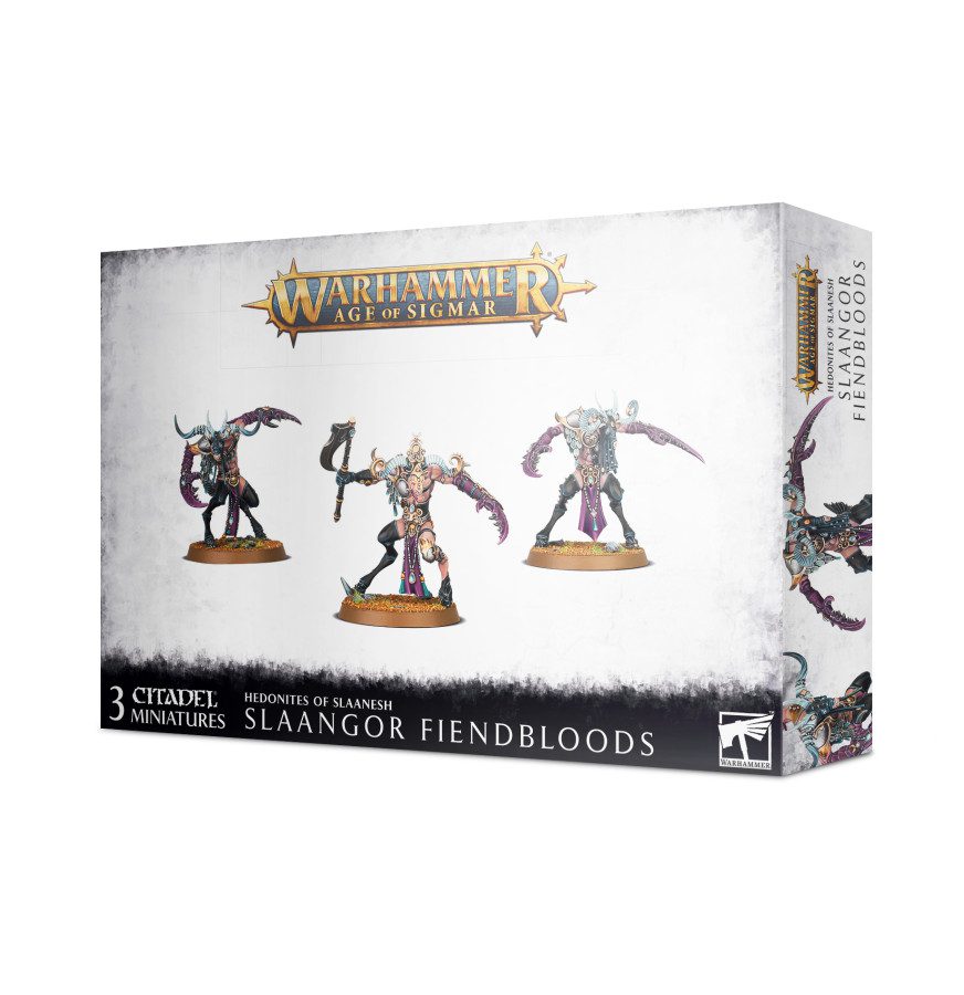 box art of Hedonites of Slaanesh: Slaangor Fiendbloods