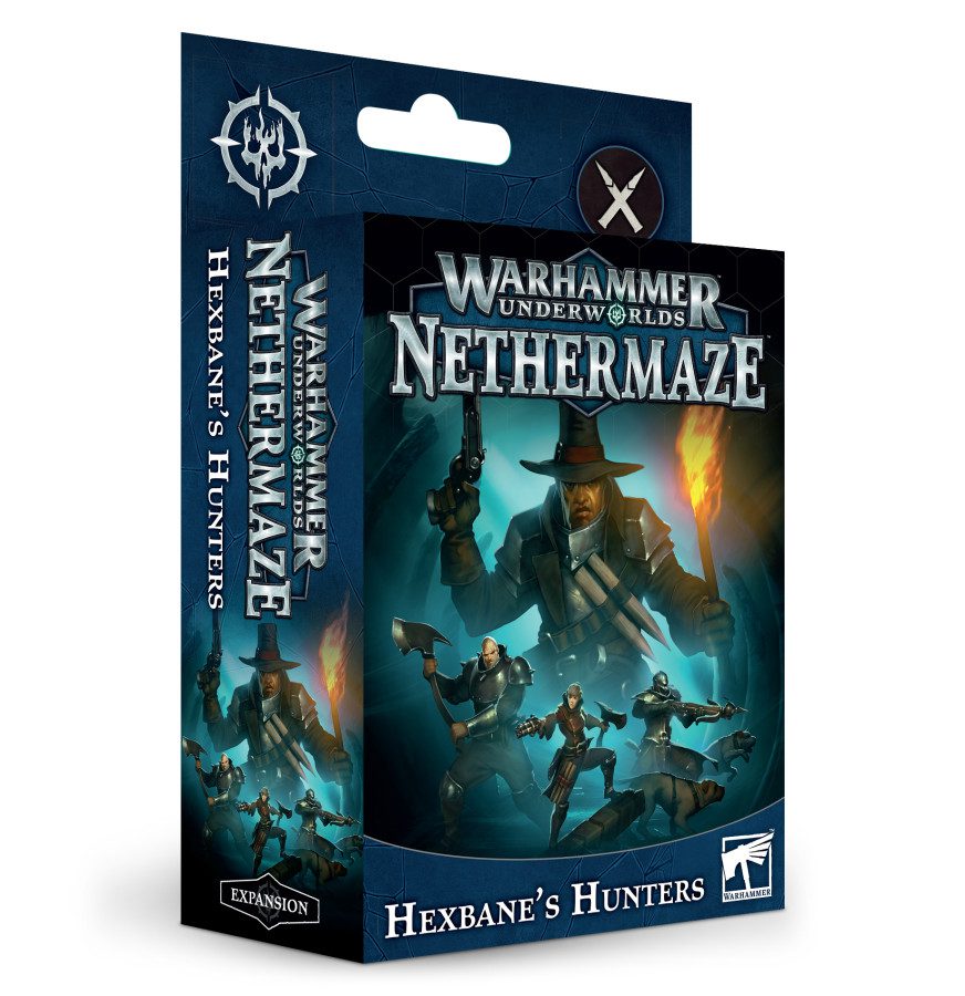 box art of Warhammer Underworlds: Nethermaze - Hexbane's Hunters