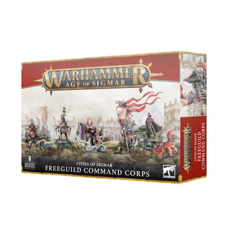 box art of Cities of Sigmar: Freeguild Command Corps