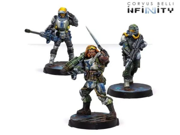 photo of Kosmoflot Expansion Pack Alpha painted miniatures