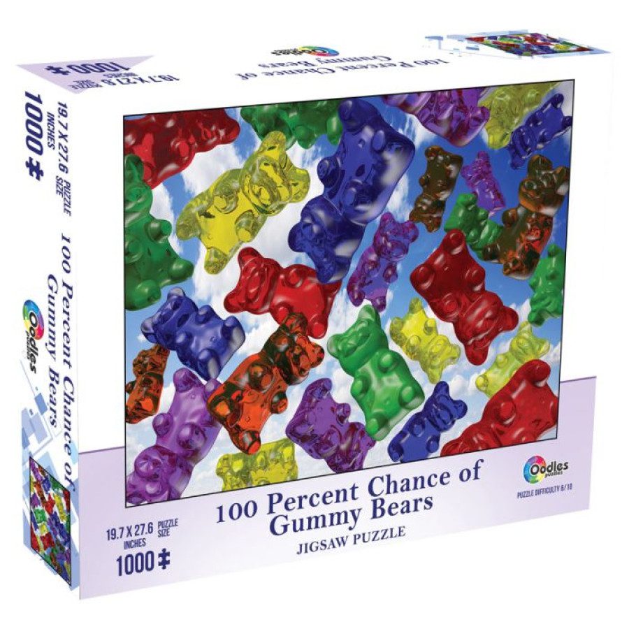 box art of 100 Percent Chance of Gummy Bears 1000 Pieces