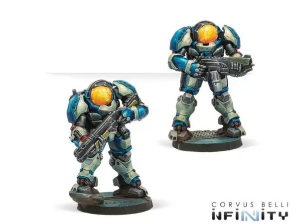 photo of Patchers, Structural Response Team painted miniatures