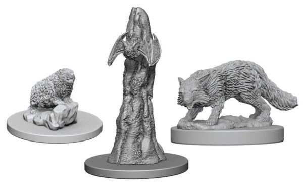 image of Pathfinder Deep Cuts Unpainted Miniatures: W01 Familiars