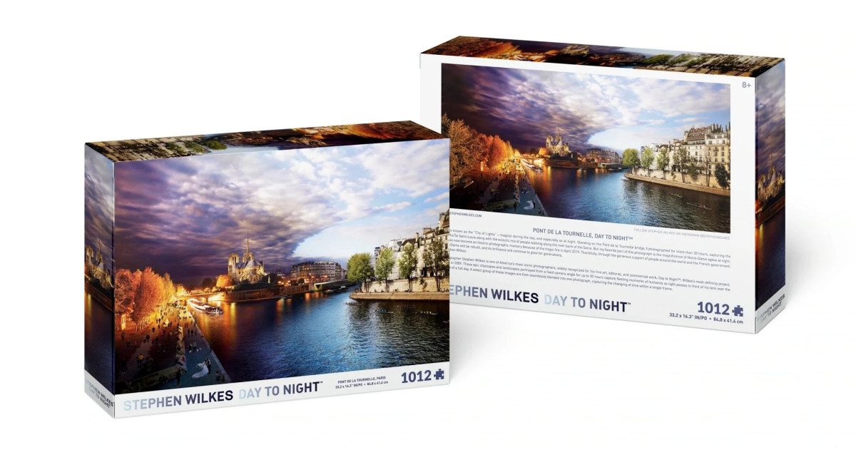 box art of Stephen Wilkes: Day to Night - Pont de la Tournelle, Paris 1012 Pieces