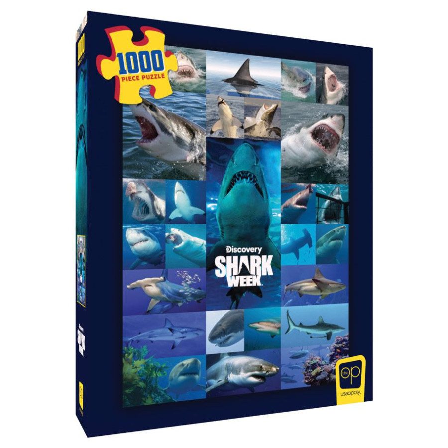 box art of Shark Week "Shiver of Sharks" 1000 Piece