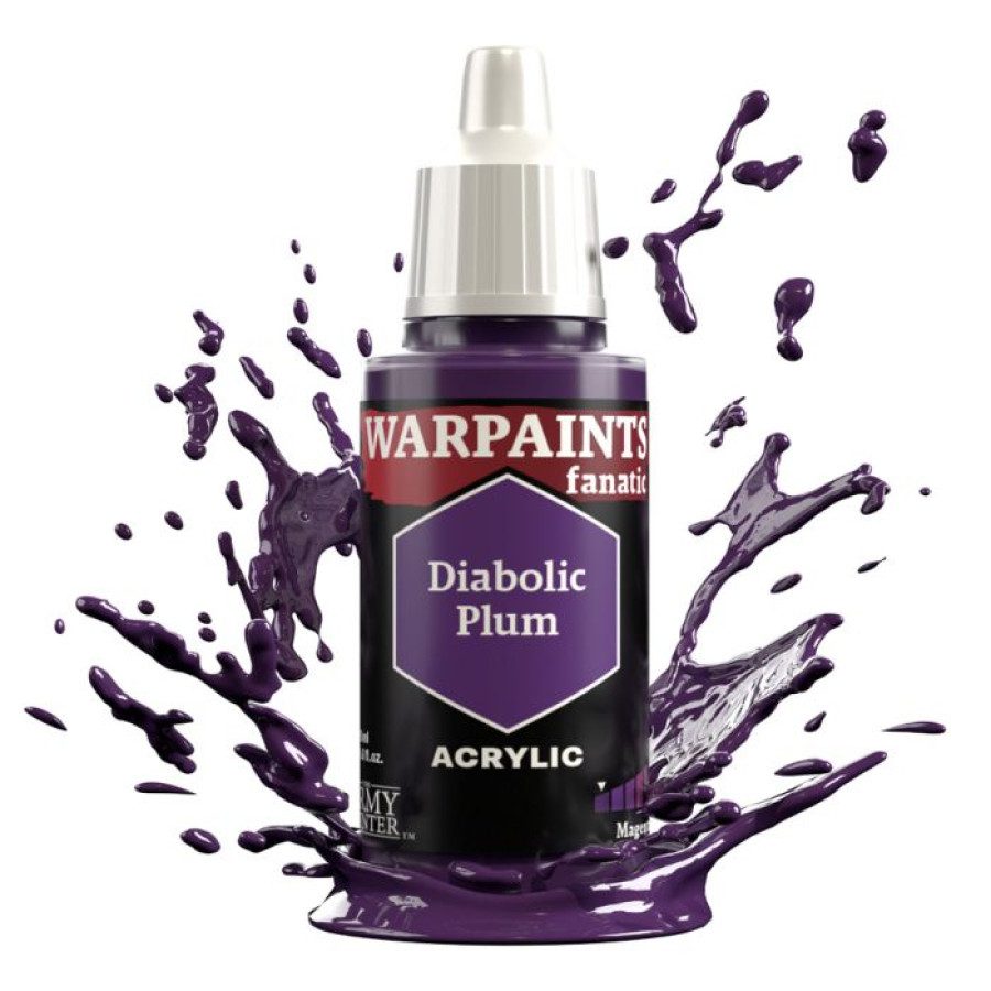 image of Army Painter Warpaints Fanatic: Diabolic Plum bottle