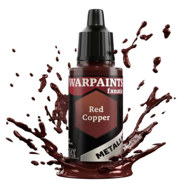 image of Army Painter Warpaints Fanatic Metallic: Red Copper bottle