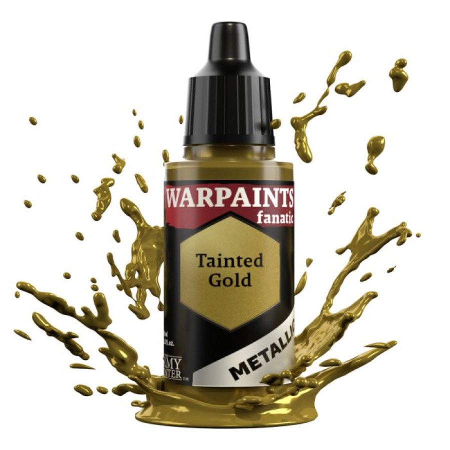 image of Army Painter Warpaints Fanatic Metallic: Tainted Gold bottle