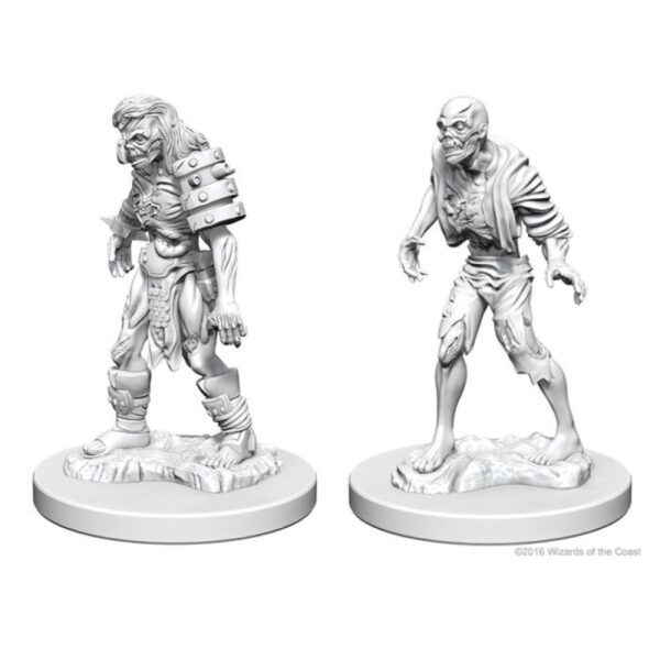 image of Dungeons & Dragons: Nolzur's Marvelous Unpainted Miniatures - W01 Zombies