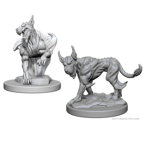 image of Dungeons & Dragons: Nolzur's Marvelous Unpainted Miniatures - W01 Blink Dogs