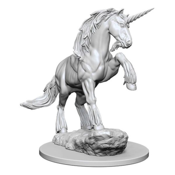 image of Pathfinder Deep Cuts Unpainted Miniatures: W01 Unicorn