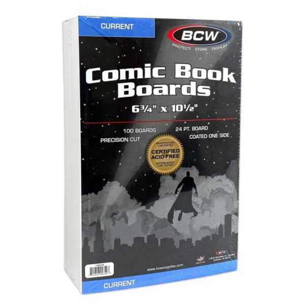 BCW: Current Comic Backing Boards