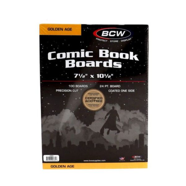 image of BCW: Golden Comic Backing Boards