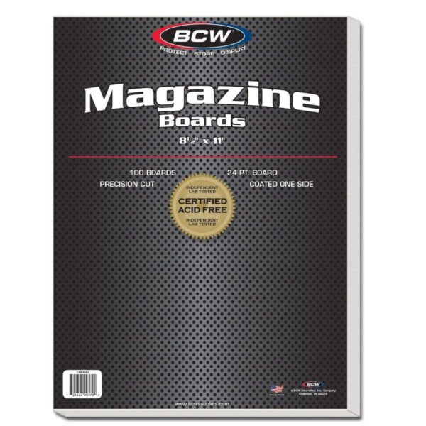 image of BCW: Magazine Backing Boards