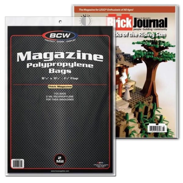 image of BCW: Magazine Bags - Thick