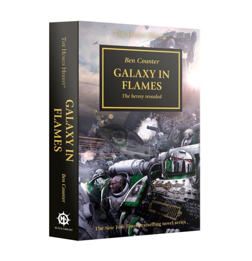 photo of HORUS HERESY: GALAXY IN FLAMES cover